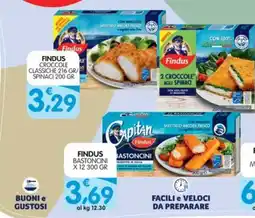 Le Delizie del Sud Findus crocchette classiche offerta