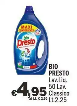 Primo Prezzo Bio Presto Lav.Liq. Classico offerta