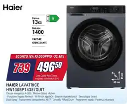 Trony Haier lavatrice offerta