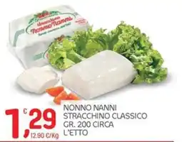 Carni e Affini Supermercati Nonno Nanni Stracchino Classico offerta