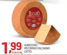 Carni e Affini Supermercati Auricchio Pecorino Calcagno offerta