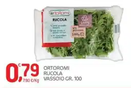 Carni e Affini Supermercati OrtoRomi Rucola offerta