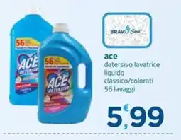 Bravo Casa ace detersivo lavatrice liquido classico offerta