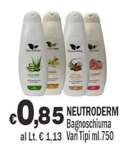 Primo Prezzo Neutroderm Bagnoschiuma offerta