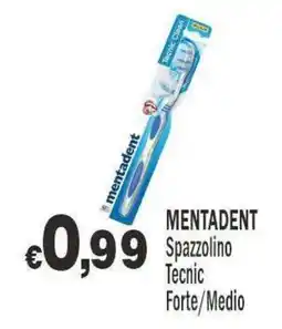 Primo Prezzo Mentadent Spazzolino Tecnic offerta