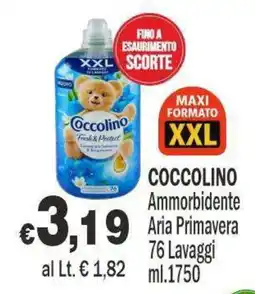 Primo Prezzo Coccolino Ammorbidente Aria Primavera offerta
