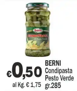 Primo Prezzo Berni Condipasta Pesto Verde offerta