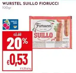 Pan Wurstel Suillo Fiorucci offerta