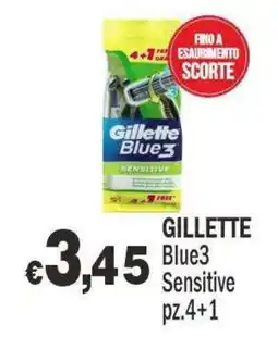 Primo Prezzo Gillette Blue3 Sensitive offerta