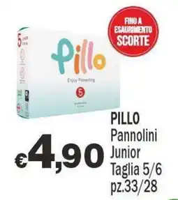 Primo Prezzo Pillo Pannolini Junior offerta