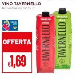Pan Vino Tavernello offerta