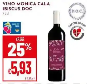 Vino Monica Cala Ibisbus DOC