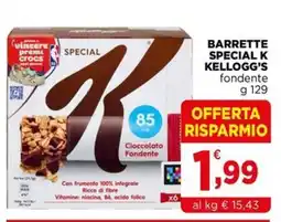 Gran mercato Barrette Special K Kellogg's fondente offerta