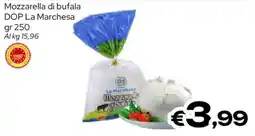 MAX Supermercati Mozzarella di bufala La Marchesa offerta