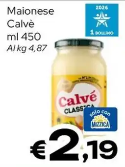 MAX Supermercati Maionese Calvé offerta