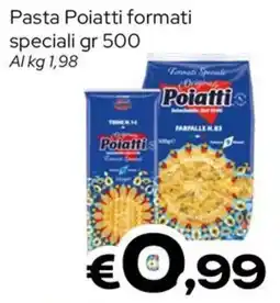 MAX Supermercati Pasta Poiatti formati speciali offerta