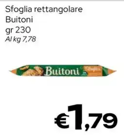 MAX Supermercati Sfoglia rettangolare Buitoni offerta