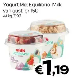 MAX Supermercati Yogurt Mix Equilibrio Milk offerta