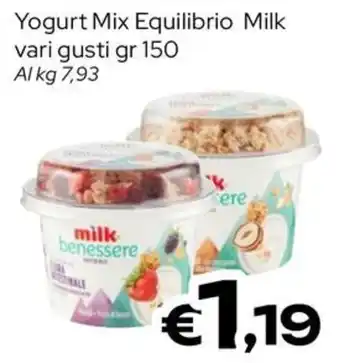 Yogurt Mix Equilibrio Milk