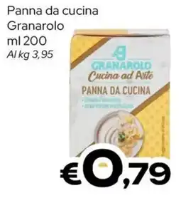 MAX Supermercati Panna da cucina Granarolo offerta