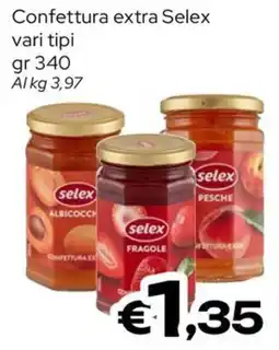 MAX Supermercati Selex Confettura extra offerta