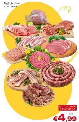 MAX Supermercati Tagli di suino offerta