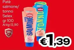 MAX Supermercati Patè salmone Selex offerta