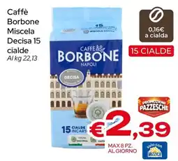 MAX Supermercati Caffè Borbone Miscela Decisa offerta