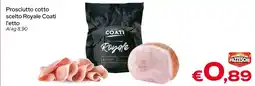 MAX Supermercati Prosciutto cotto scelto Royale Coati offerta