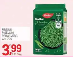 Carni e Affini Supermercati Findus Pisellini Primavera offerta