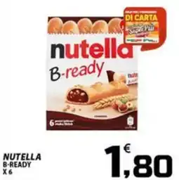 SpesaPiù Supermercati Nutella B-ready offerta
