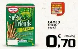 SpesaPiù Supermercati Cameo Snack Friends Sticks offerta