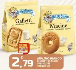 SpesaPiù Supermercati Mulino Bianco biscotti classici offerta