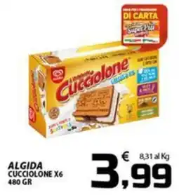 SpesaPiù Supermercati Algida Cucciolone offerta