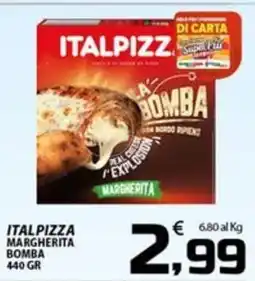 SpesaPiù Supermercati Italpizza bomba margherita offerta