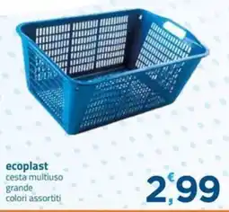 Bravo Casa ecoplast cesta multiuso grande offerta