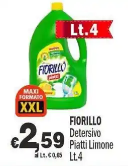 Primo Prezzo Fiorillo Detersivo Piatti Limone offerta