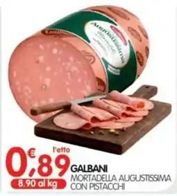 Le Delizie del Sud Galbani Mortadella Augustissima con Pistacchi offerta