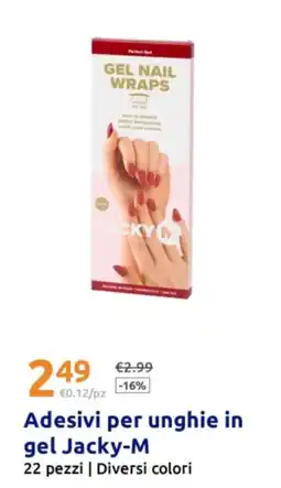 Action Adesivi per unghie in gel Jacky-M offerta