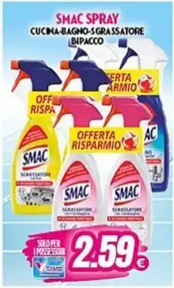Vitulano Drugstore Smac spray cucina-bagno-sgrassatore offerta