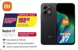 Trony Redmi 17 offerta