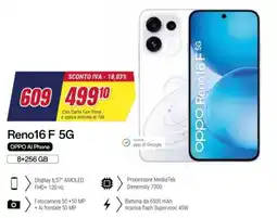 Trony OPPO Reno16 F 5G offerta