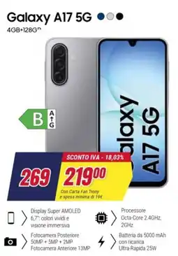 Trony Galaxy A17 5G offerta