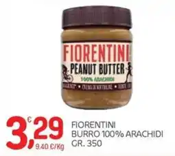 Carni e Affini Supermercati Fiorentini burro 100% arachidi offerta