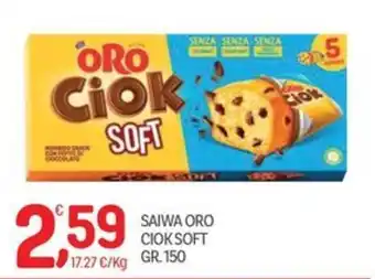Carni e Affini Supermercati Saiwa Oro Ciok Soft offerta