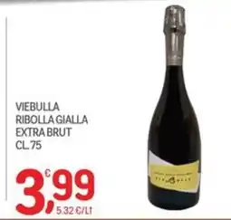 Carni e Affini Supermercati Viebulla Ribolla Gialla Extra Brut offerta