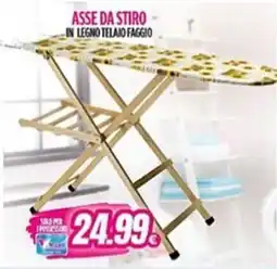 Vitulano Drugstore Asse da stiro in legno telajo faggio offerta