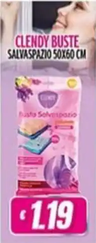 Vitulano Drugstore Clendy buste salvaspazio offerta