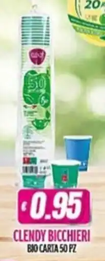 Vitulano Drugstore Clendy bicchieri offerta