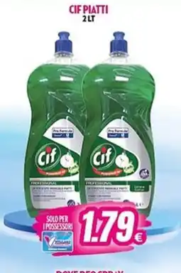 Vitulano Drugstore Cif piatti offerta